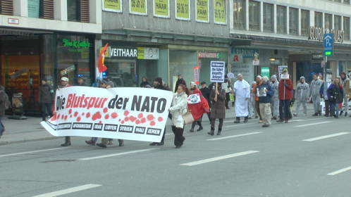 Aschermittwoch Protest zum Bayerischen Hof