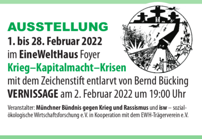 Bernd Bücking Februar 2022 Ausstellung im EWH